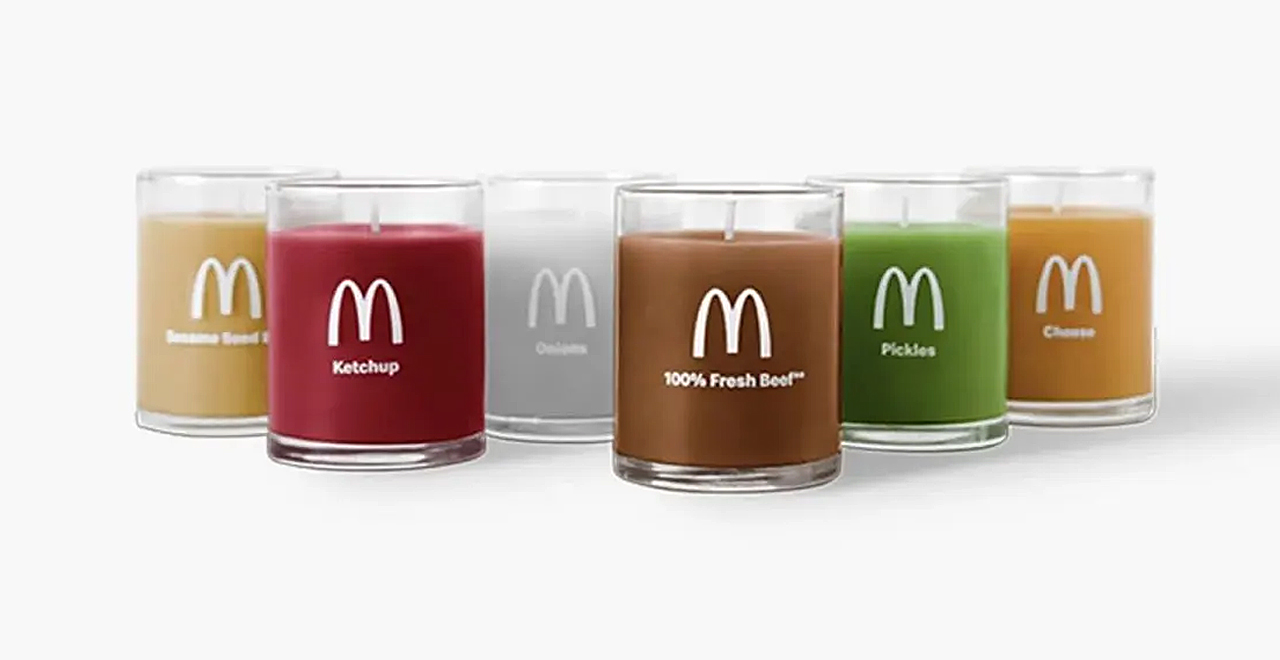 McDonald's Burger Candles