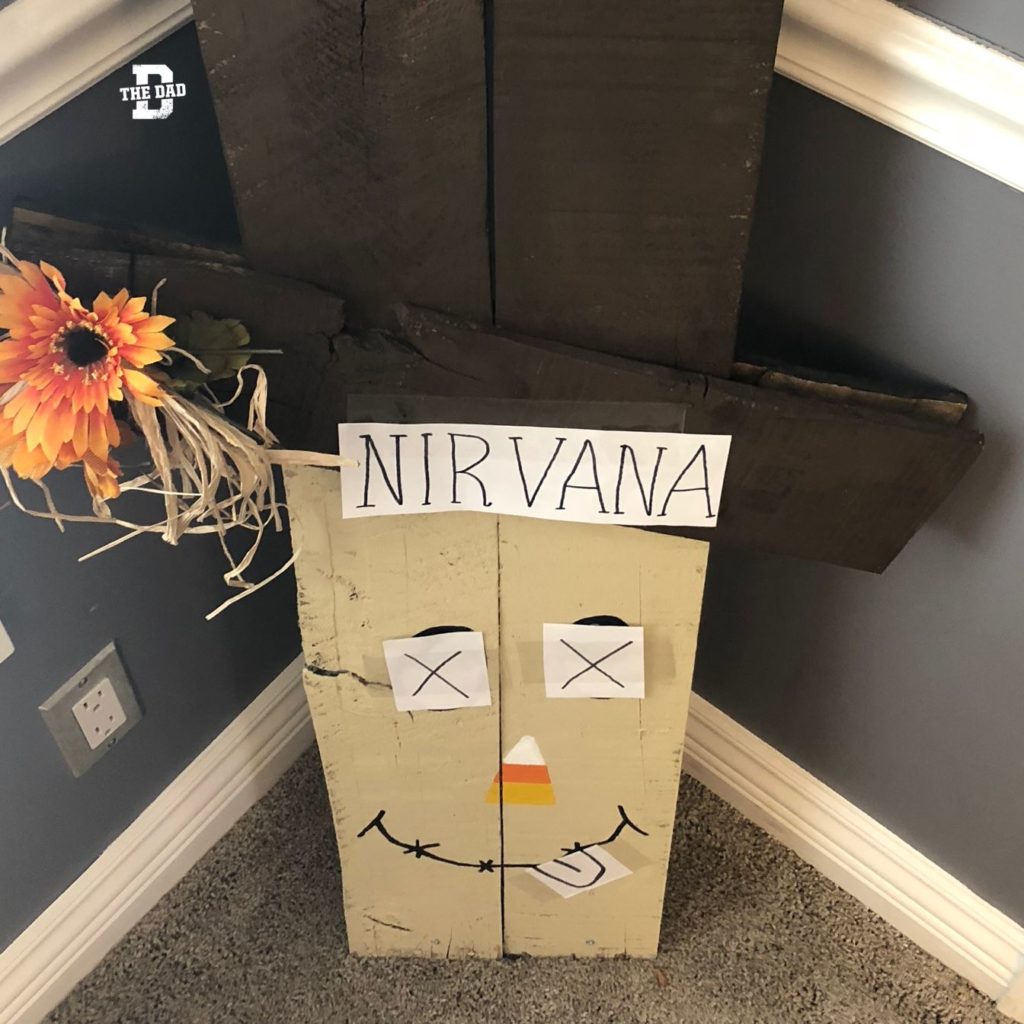Nirvana. Decoration, art, candy corn