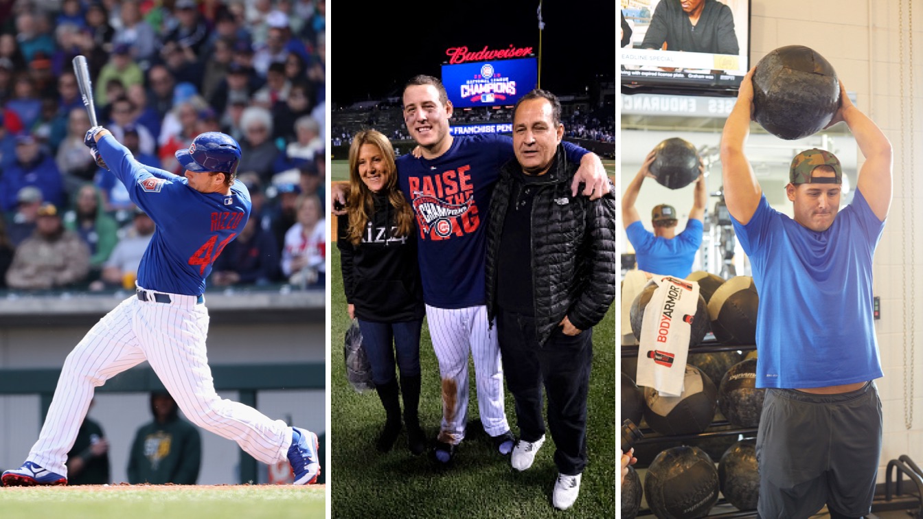 Anthony Rizzo got married over the weekend and it was one big 2016