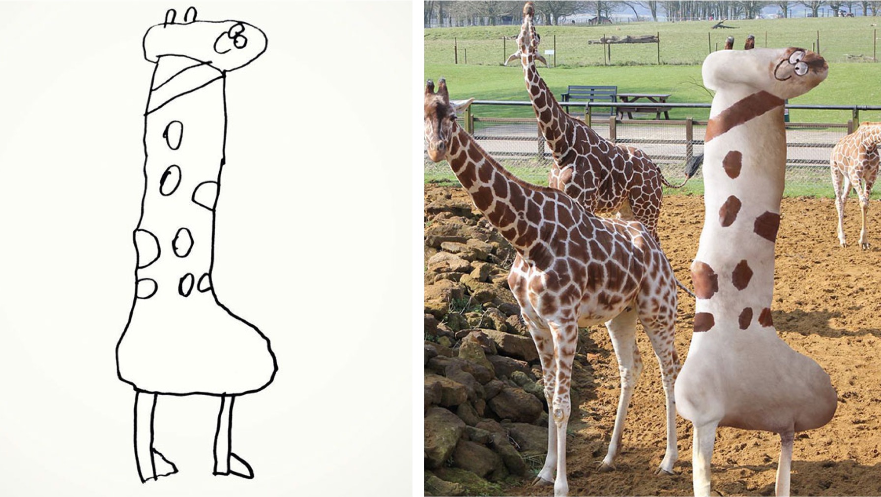 Dad Photoshops Kids' Drawings Into Reality and the Results ...