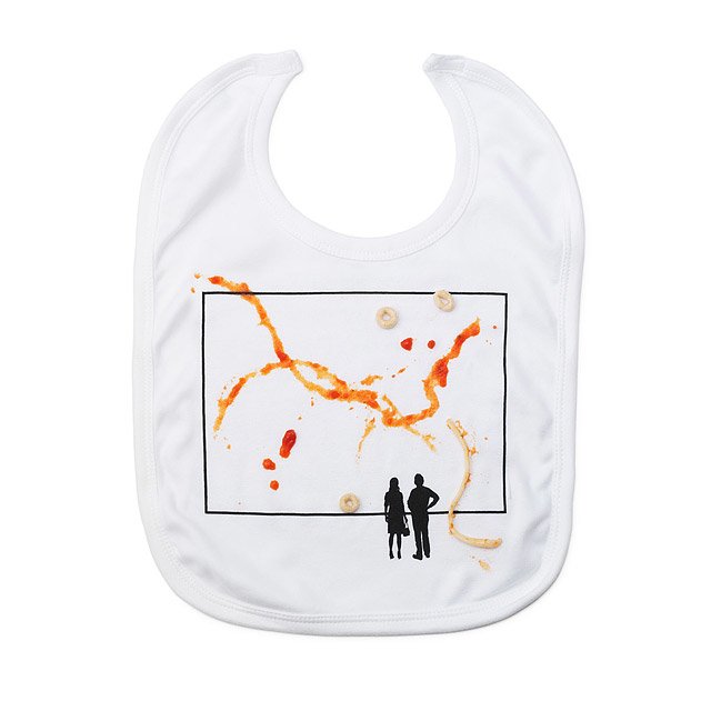 Blank Canvas Bib For When Your Kids A Frickin Genius