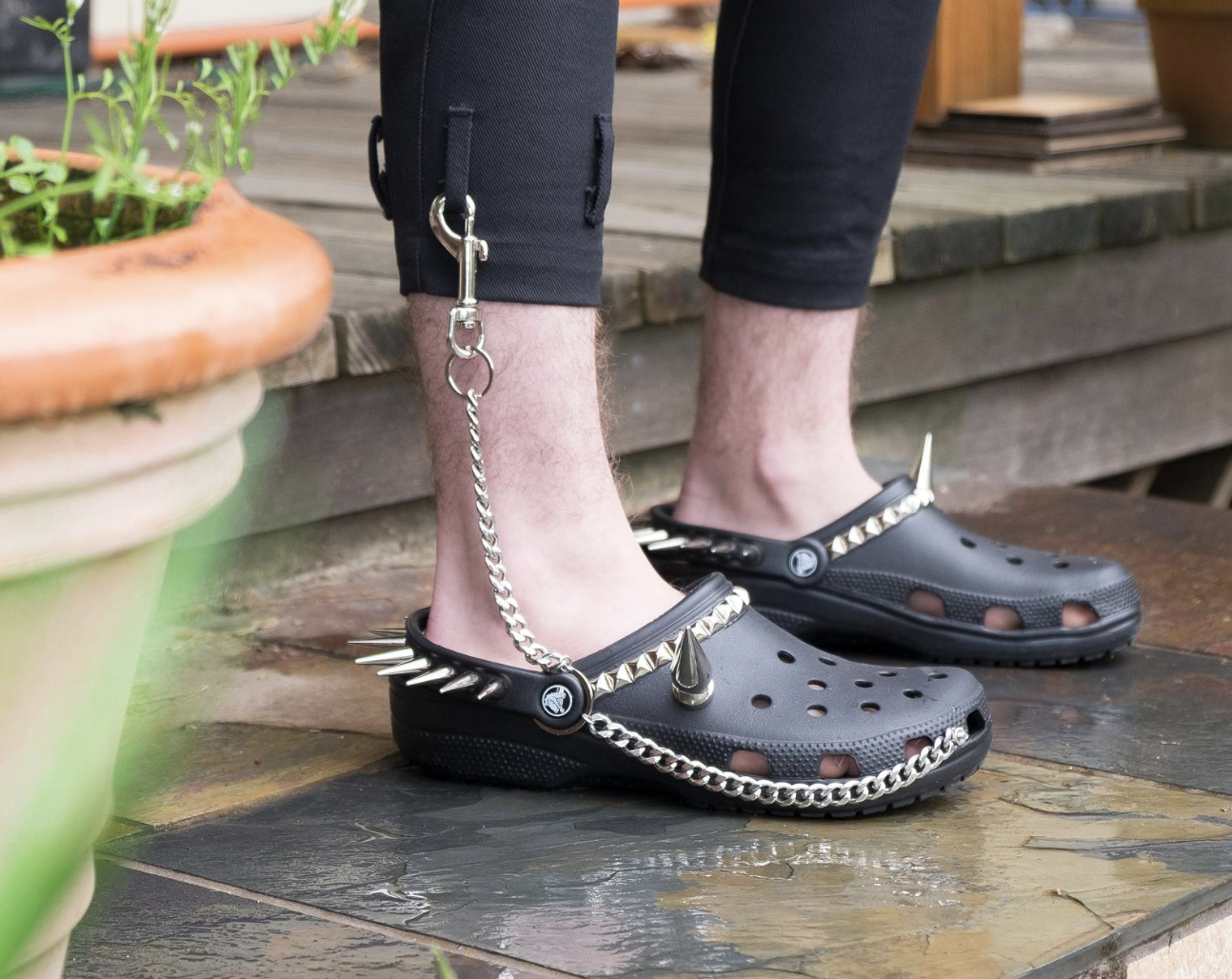 Punk Rock Crocs Are Real and Totally Dadass