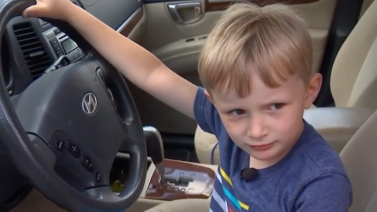 Four-Year-Old Boy Steals Great-Grandfather's SUV to Score Candy