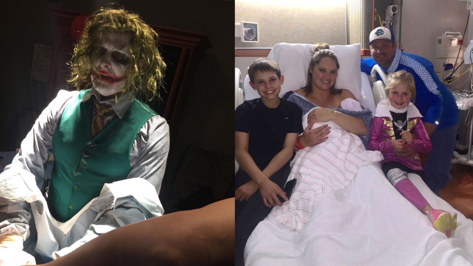 The Time a Doctor Delivered a Baby While Dressed As The Joker