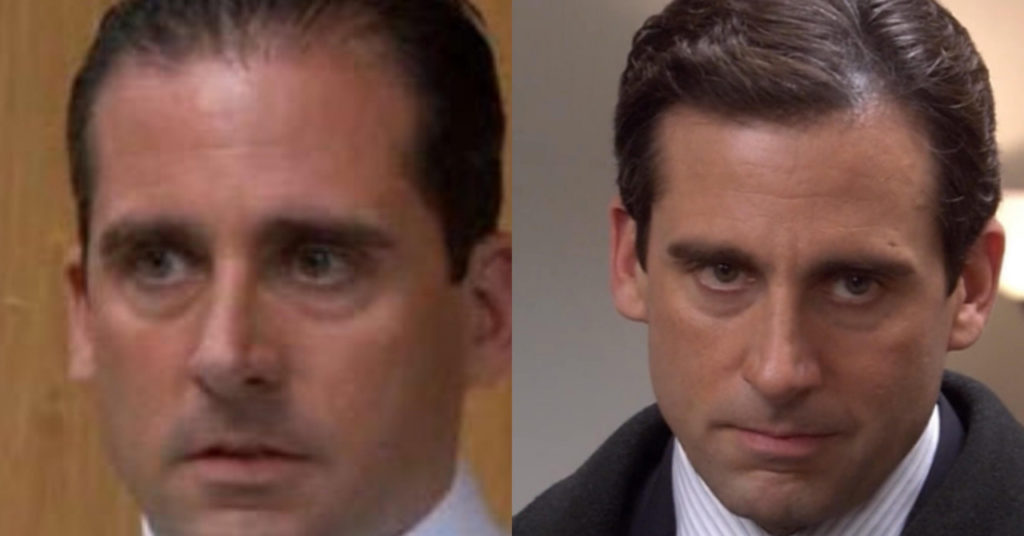 The Truth Behind Steve Carell S Second Season Glow Up On The Office