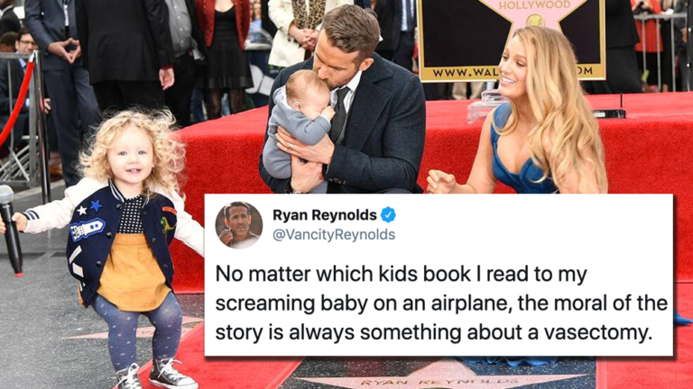 15 Tweets That Prove Ryan Reynolds Is The Best Dad In Showbiz 