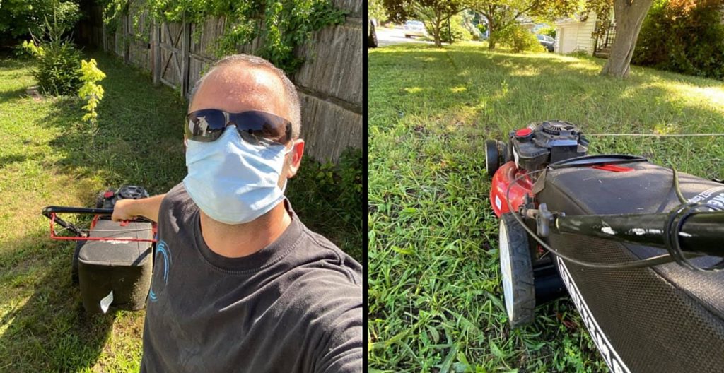 Man Loses Job, Mows Lawns for Free