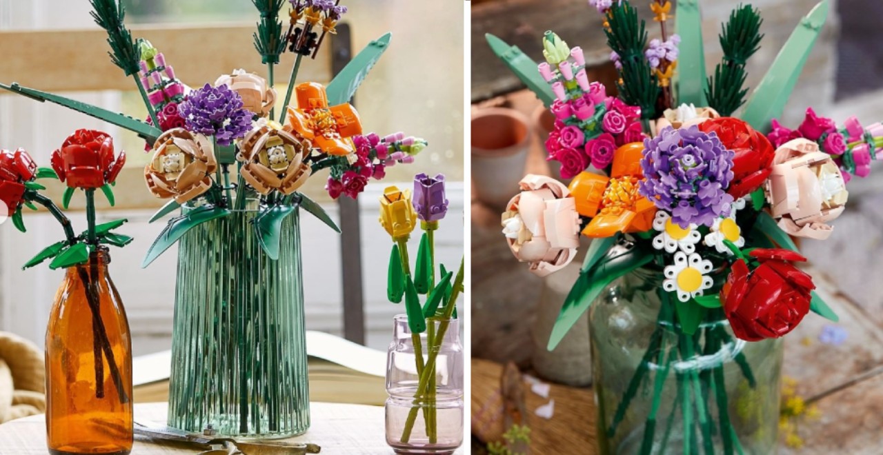 You Can Create a Lego Bouquet With New Collection