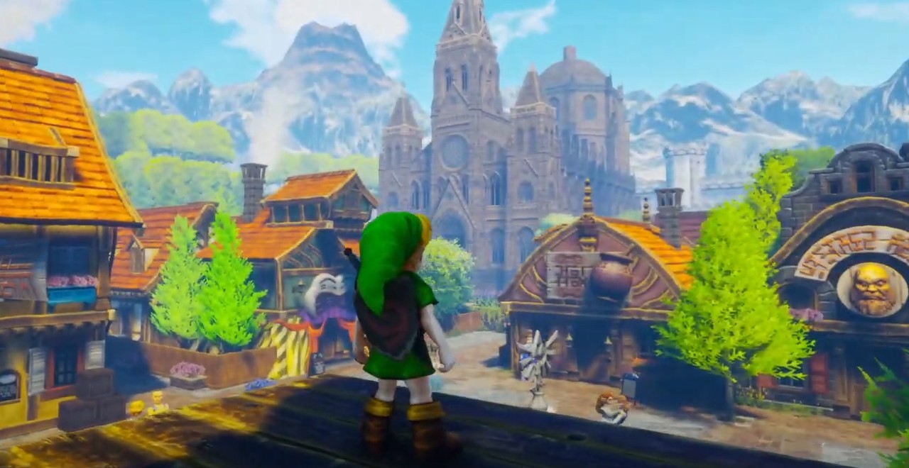 Fan Made Zelda Link's Awakening Being Remade Using Ocarina Of Time